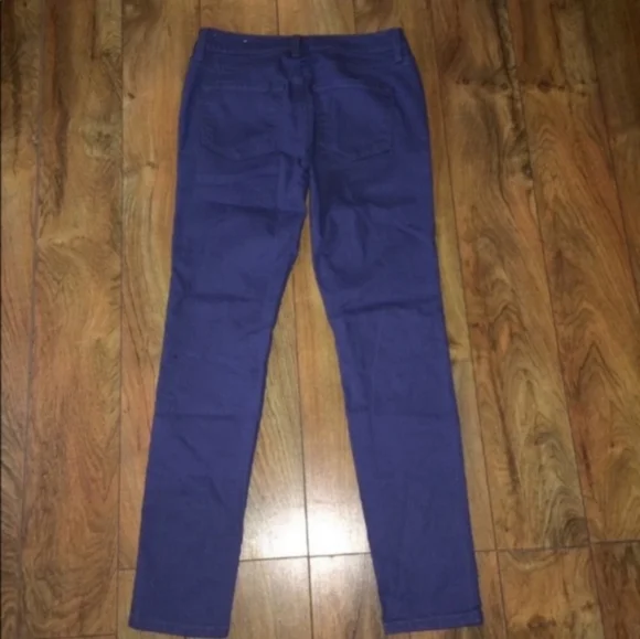 Beautiful Loft Modern Skinny Purple Jeans - Picture 2 of 2